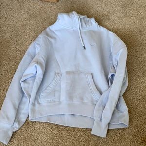 Baby blue hoodie
